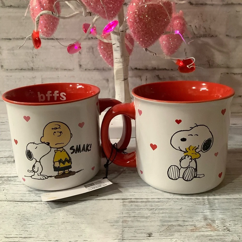 Peanuts Snoopy Valentine's Mug Set - Picture 2 of 4